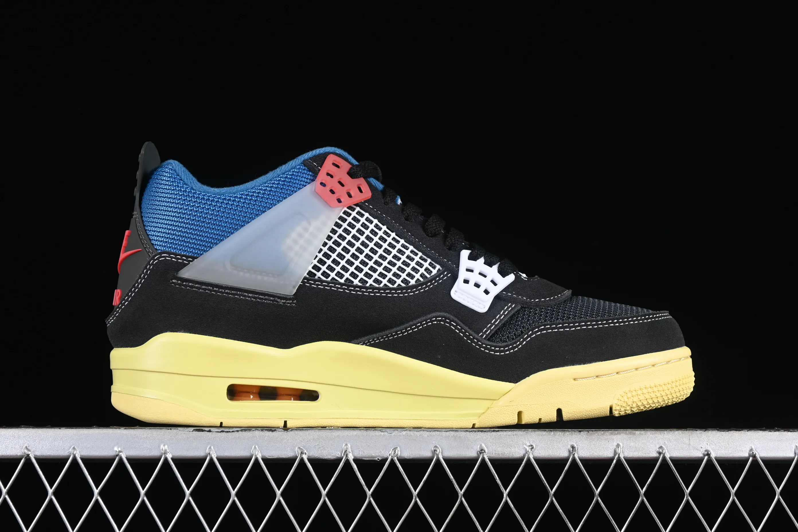 All categories Air Jordan Jordan series basketball shoes Air Jordan 4 GX foreign trade version Union La x Air Jordan 4 Retro AJ4 Joe 4 joint model basketball shoes DC9533-001